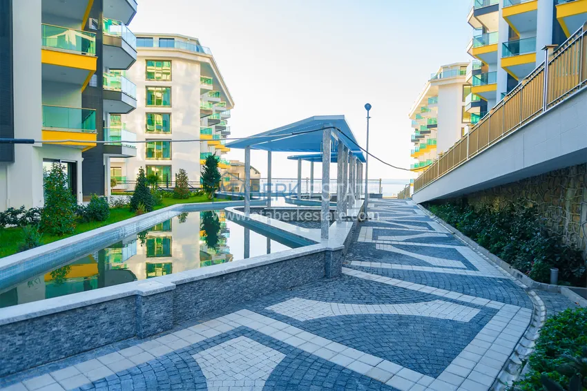 3+1 garden duplex in a complex on the beachfront, Kargicak — Alanya 11