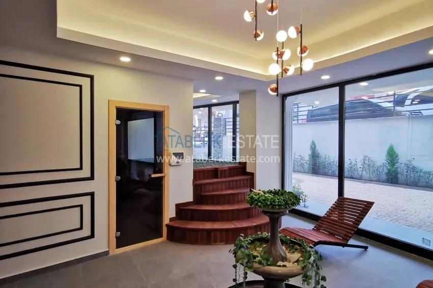 One bedroom apartment with furniture and mountain views, Tosmur - Alanya 9