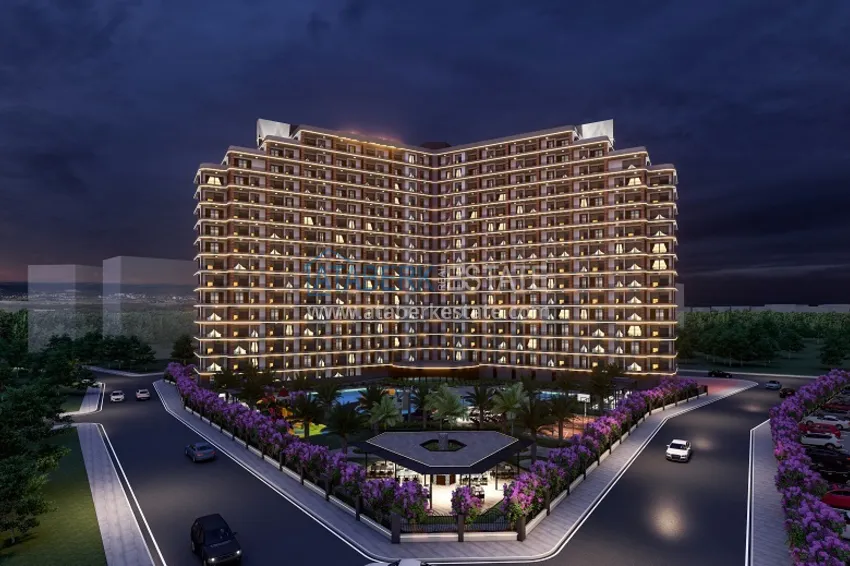 Stylish, new premium project from a reliable developer in the city of Mersin. 6