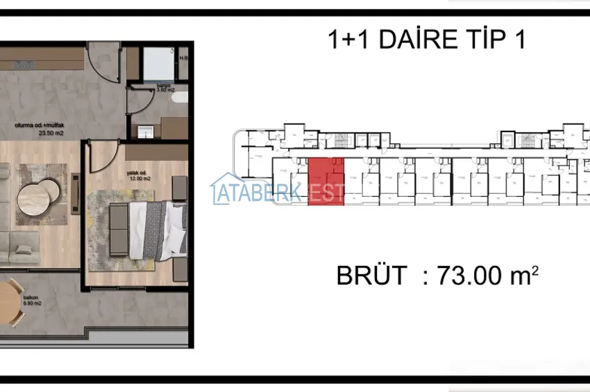 Buy cheap Stylish, new premium project from a reliable developer in the city of Mersin. 1
