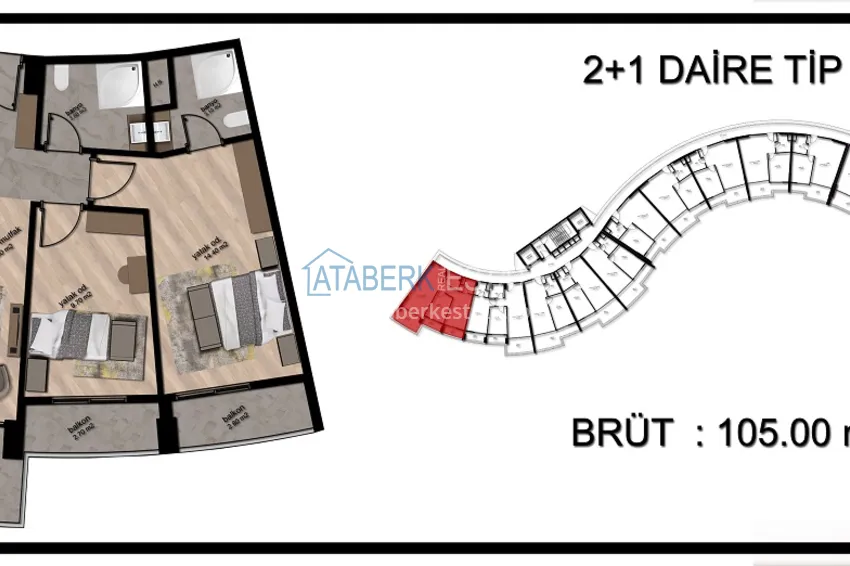 Buy cheap Stylish, new premium project from a reliable developer in the city of Mersin. 9