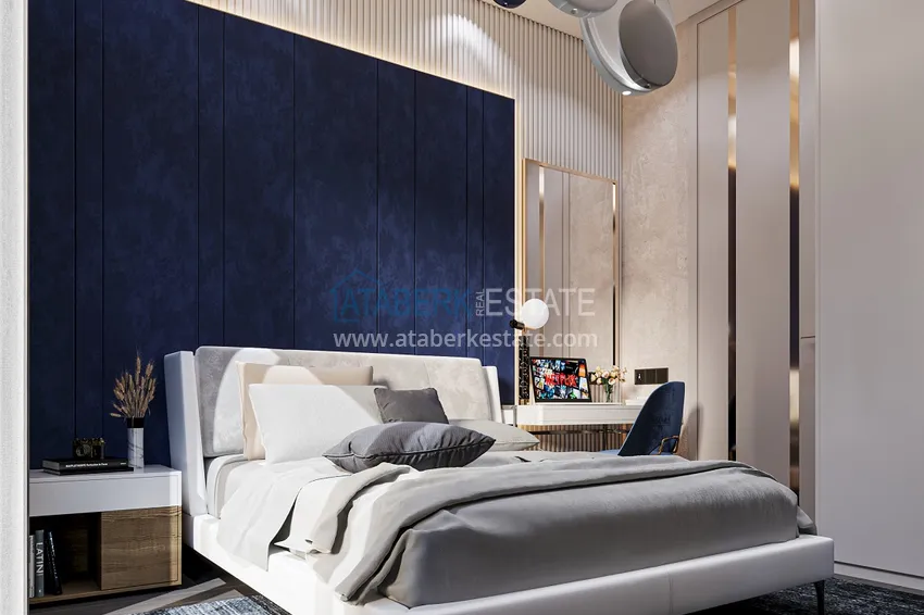 Purchase An elite villa complex project under construction in Alanya — Upper Oba district 19