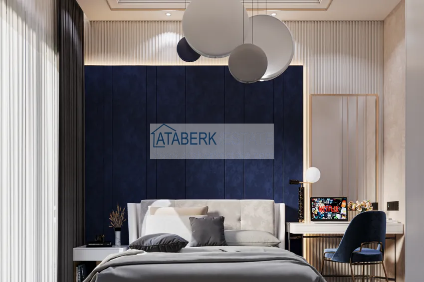 Purchase An elite villa complex project under construction in Alanya — Upper Oba district 20