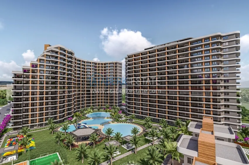 Stylish, new premium project from a reliable developer in the city of Mersin. 1
