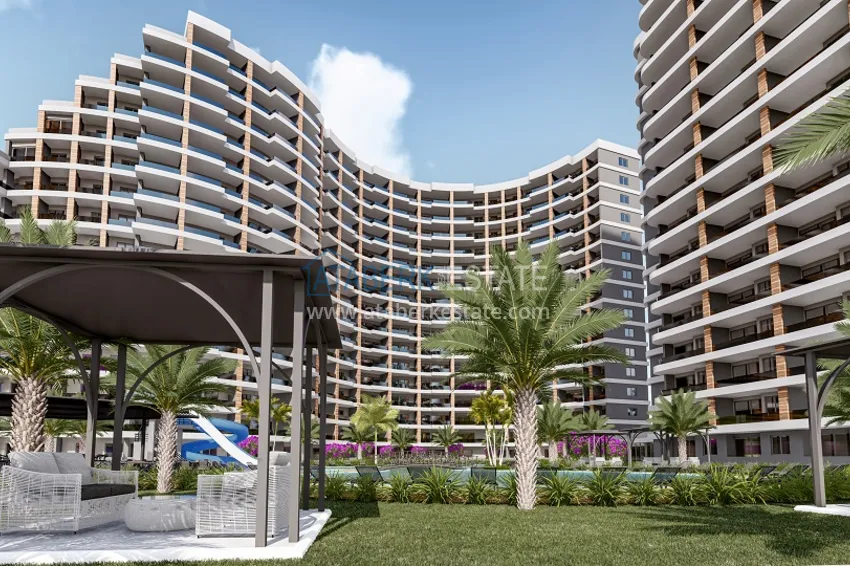 Stylish, new premium project from a reliable developer in the city of Mersin. 8