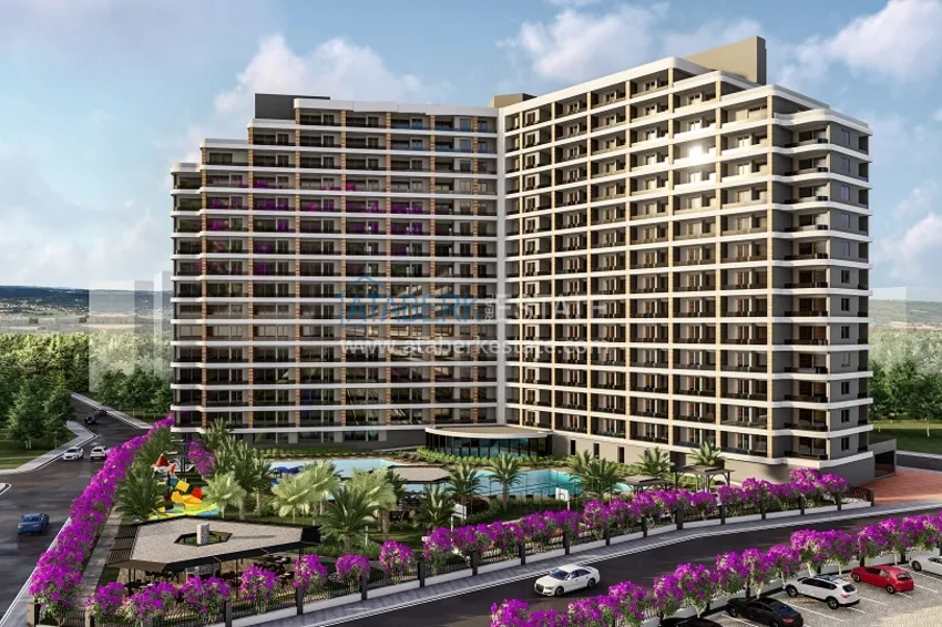 Stylish, new premium project from a reliable developer in the city of Mersin. 9