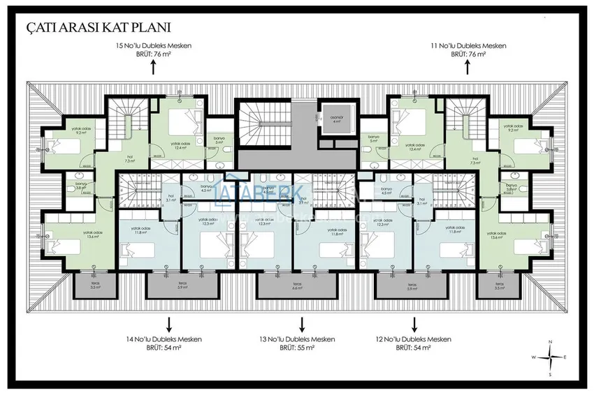 Buy cheap Elite complex at the start of construction in the center of Alanya 4 