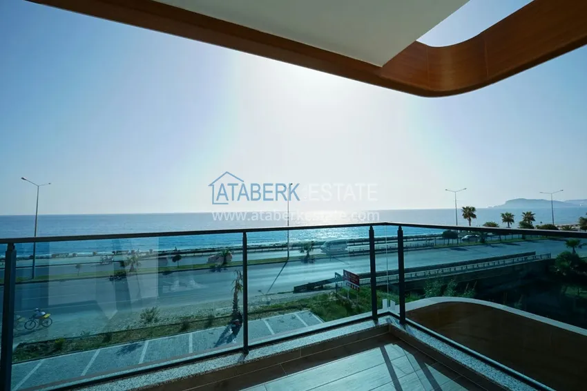 Purchase Apartment with new furniture and high-quality finishing in the Kestel area on the seafront 11