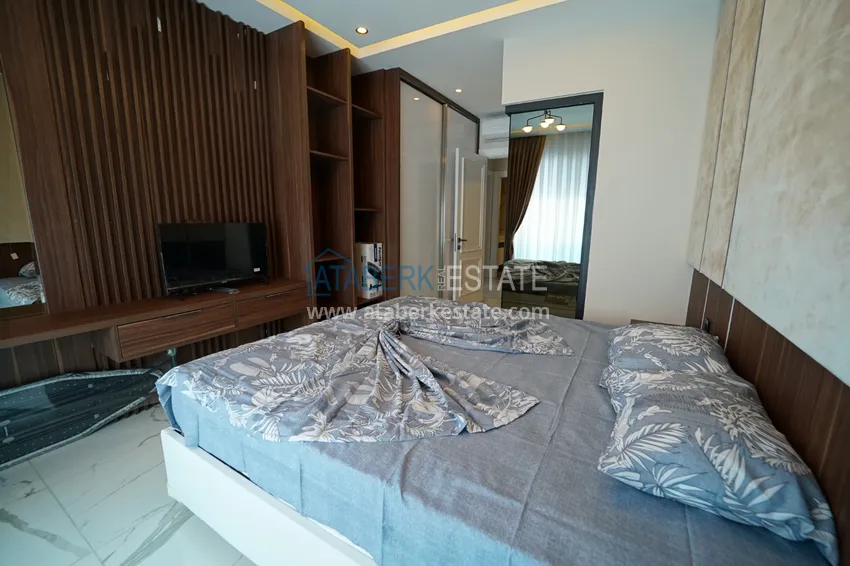 Purchase Apartment with new furniture and high-quality finishing in the Kestel area on the seafront 14