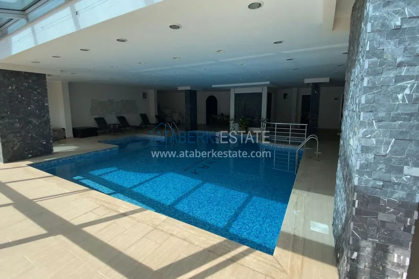 Furnished duplex apartment with sea and mountain views - center, Alanya 13 