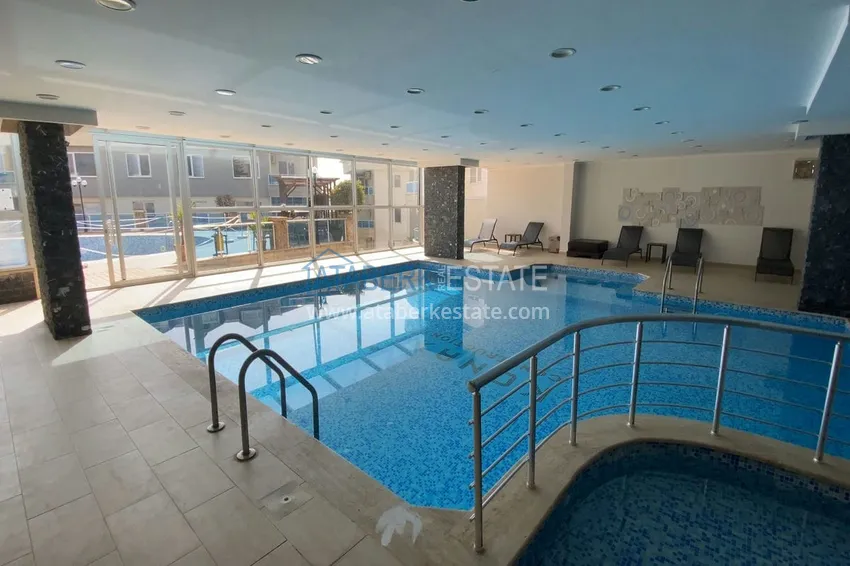 Furnished duplex apartment with sea and mountain views - center, Alanya 14 