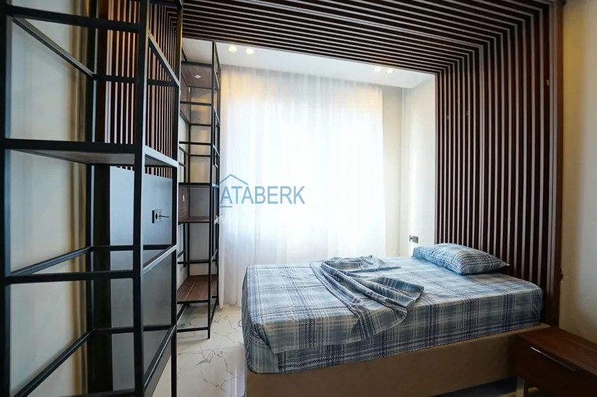 Purchase Apartment with new furniture and high-quality finishing in the Kestel area on the seafront 21