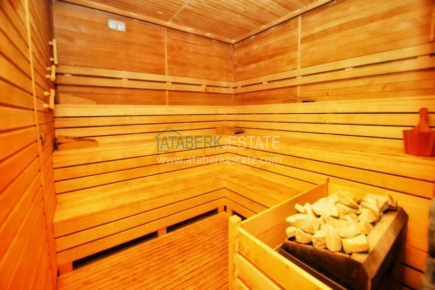 Furnished duplex apartment with sea and mountain views - center, Alanya 19 