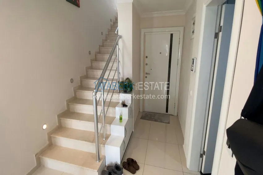 Purchase Furnished duplex apartment with sea and mountain views - center, Alanya 1 