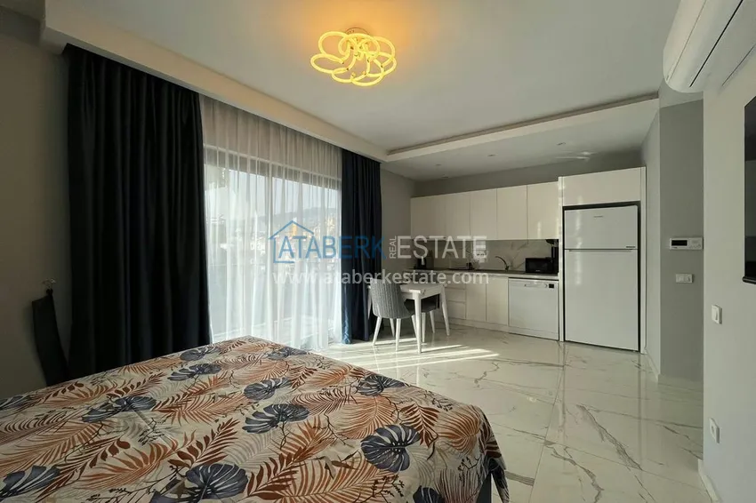 Purchase Studio apartment for rent in the center of Alanya, Keykubat beach area No. 35 1