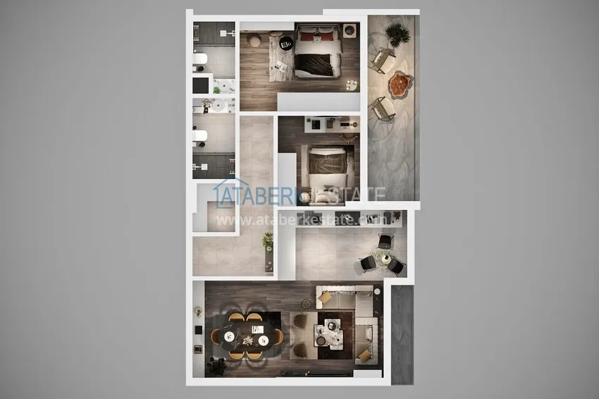 Buy cheap Stylish luxury residential complex in Antalya, Altintash 3