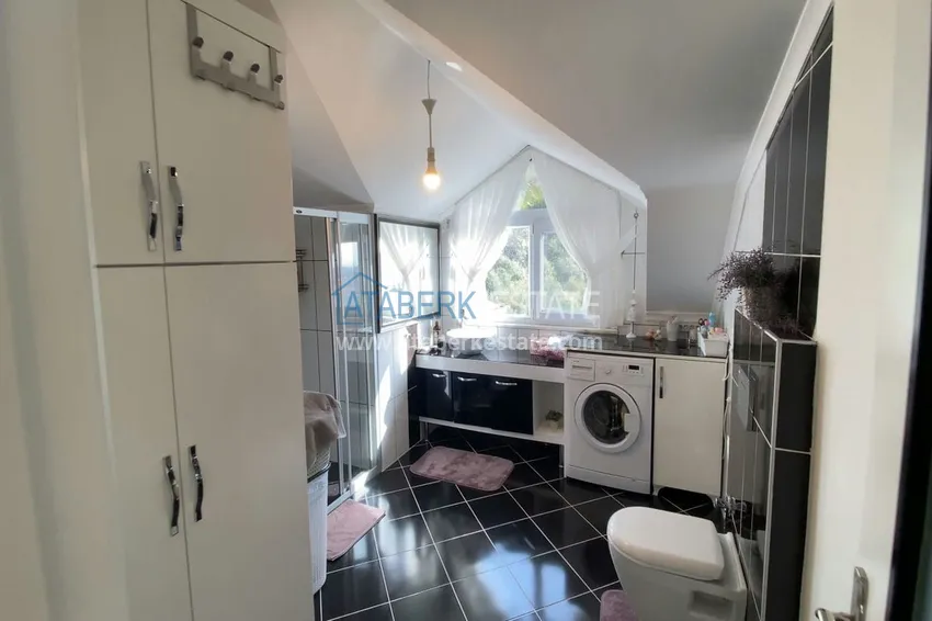 Purchase Furnished duplex apartment with sea and mountain views - center, Alanya 27 