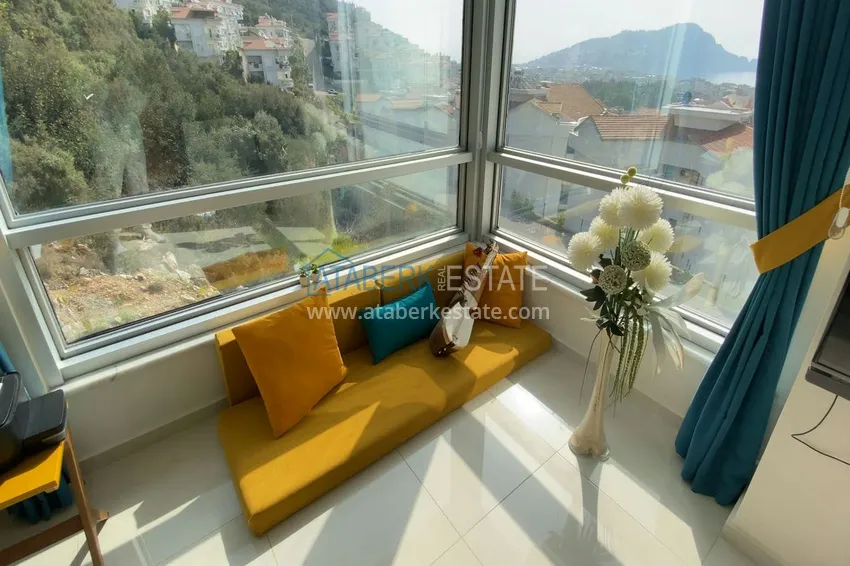 Purchase Furnished duplex apartment with sea and mountain views - center, Alanya 3 