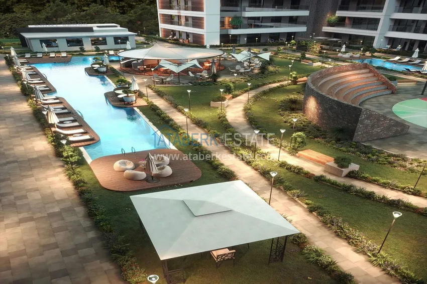 Stylish luxury residential complex in Antalya, Altintash 7