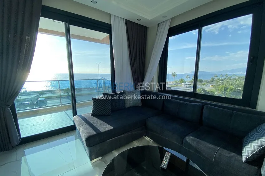 Purchase Apartment with new furniture and high-quality finishing in the Kestel area on the seafront 9
