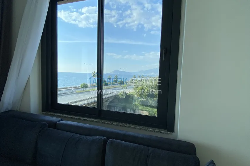 Purchase Apartment with new furniture and high-quality finishing in the Kestel area on the seafront 10