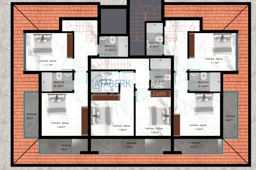 Buy cheap Apartments from the developer in the Kestel area on the beachfront 2