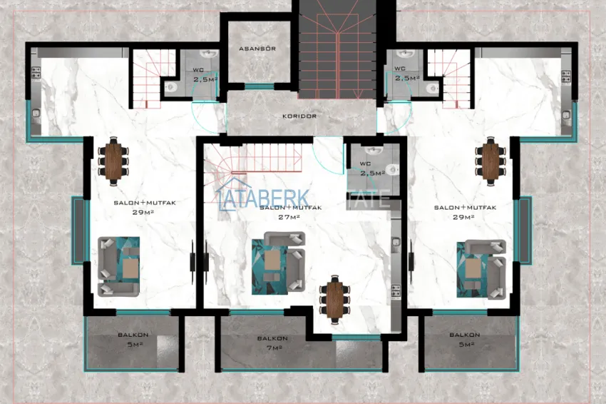 Buy cheap Apartments from the developer in the Kestel area on the beachfront 1
