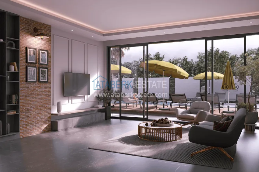 Elite complex at the start of construction in the center of Alanya 7 