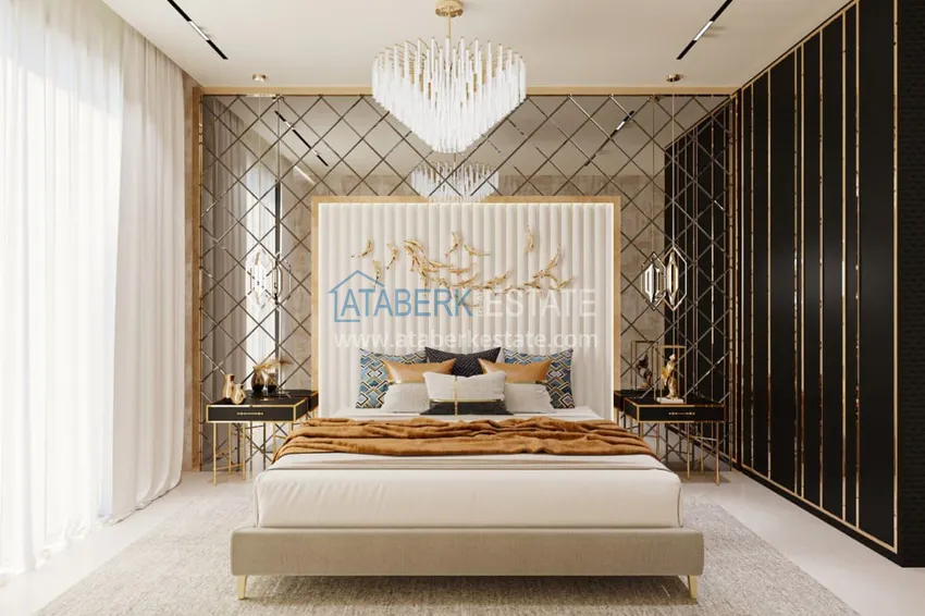 Purchase Apartments from the owner in a new building - the center of Alanya, 150 meters from Keykubat Beach. Suitable for short term rentals 12