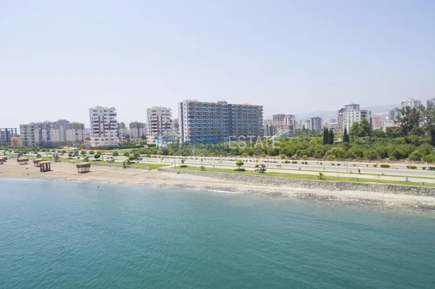 Квартиры в новом жилом комплексе с видом на море и горы в районе Эрдемли-Мерсин 7 