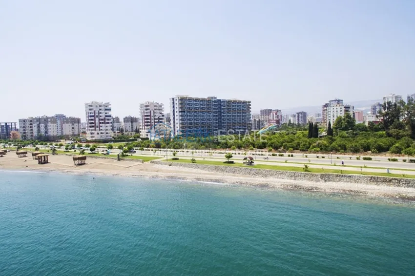 Квартиры в новом жилом комплексе с видом на море и горы в районе Эрдемли-Мерсин 9 