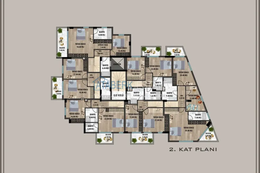 Buy cheap Luxury real estate directly from the developer in the prestigious area of Büyük Hasbahce 4