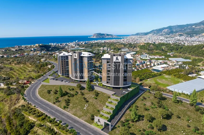 Start of sales! A new project of a comfort class residential complex in Kestel 5 