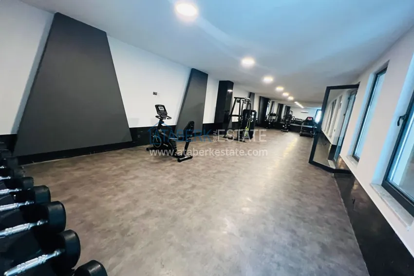 2+1 penthouse duplex with mountain views in a comfort-class complex, Kargicak district — Alanya 6