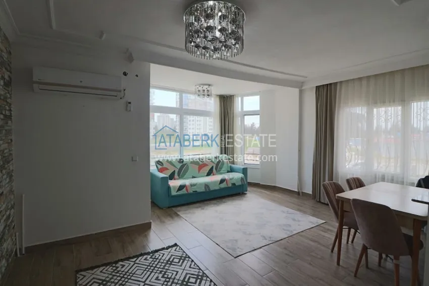 Purchase Apartment 2 + 1 furnished 100 meters from the sea in the Teje-Mersin area 1 
