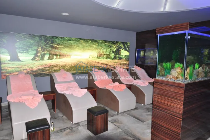 Квартира 1+1 меблированная в комплексе с хорошей инфраструктурой, район Джикджилли – Алания 14