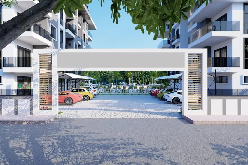 Старт продажа! Новый проект комплекса закрытого типа в районе Окурджалар, Алания 9 