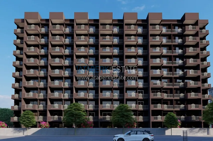Apartments under construction directly from the developer Cesmeli-Mersin 1 