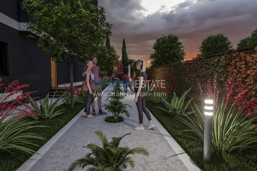 1+1 apartments in a stylish residential complex under construction Arpacbakhshish-Mersin 12
