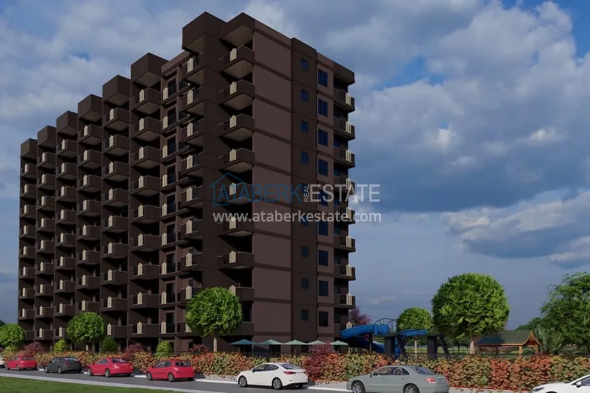 Apartments under construction directly from the developer Cesmeli-Mersin 4 