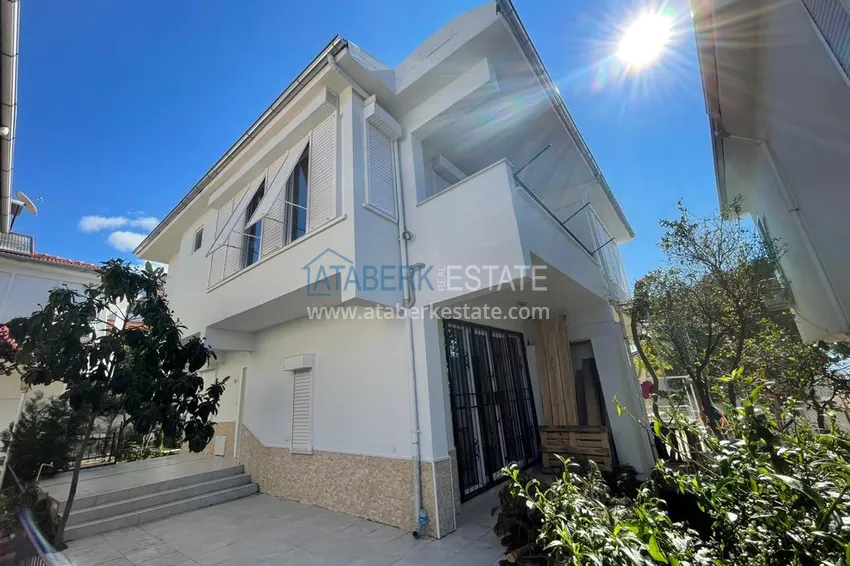 2+1 two-story villa with garden and sea view - Yeşilyoz district, Alanya 1