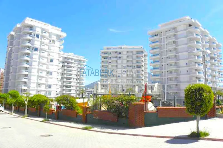 Apartment 3 + 1 with furniture and a glazed balcony, Tosmur area - Alanya 2