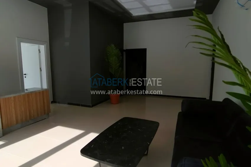 Duplex penthouse with sea views in the Kestel area in an ultra-luxury complex with a private beach B-20 15