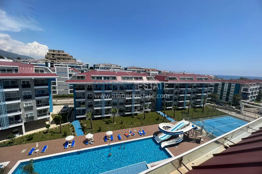 Purchase Duplex penthouse with sea views in the Kestel area in an ultra-luxury complex with a private beach B-20 10