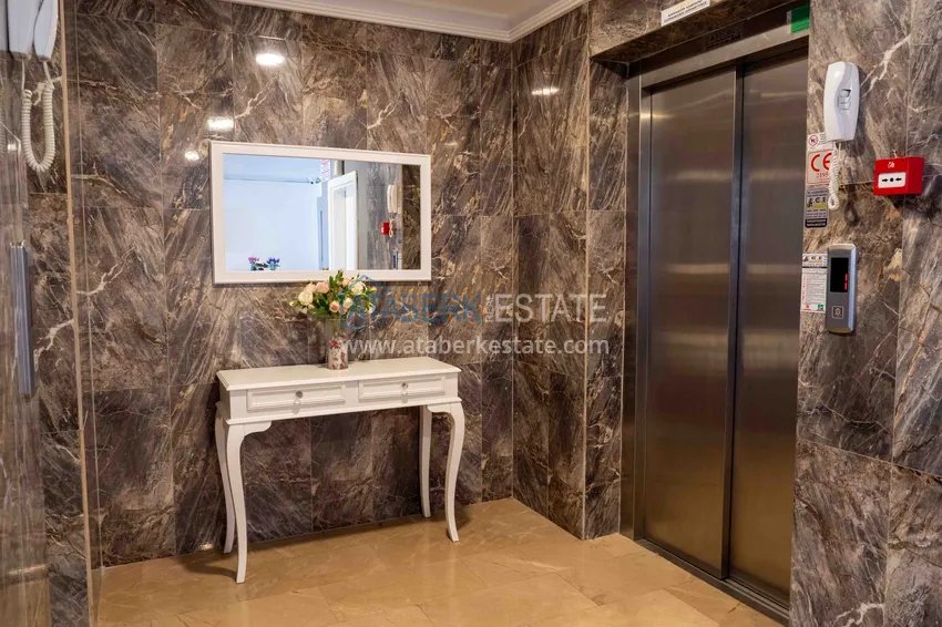 One bedroom furnished apartment 100 meters from the sea - Mahmutlar district, Alanya 11
