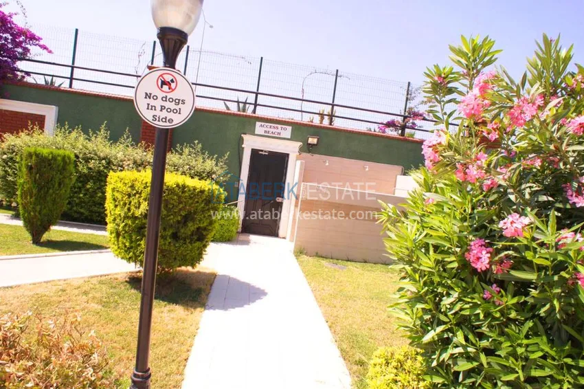 Apartment 3 + 1 with furniture and a glazed balcony, Tosmur area - Alanya 15