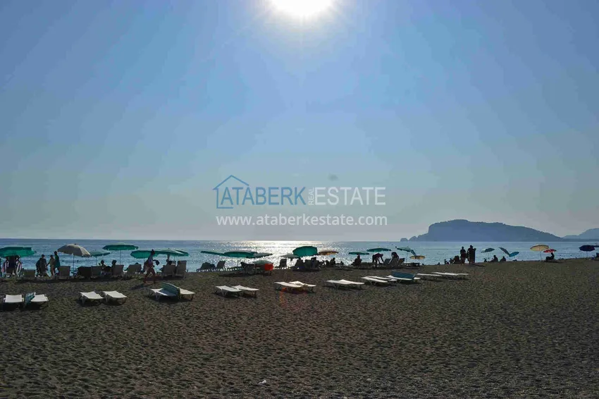 Apartment 3 + 1 with furniture and a glazed balcony, Tosmur area - Alanya 17