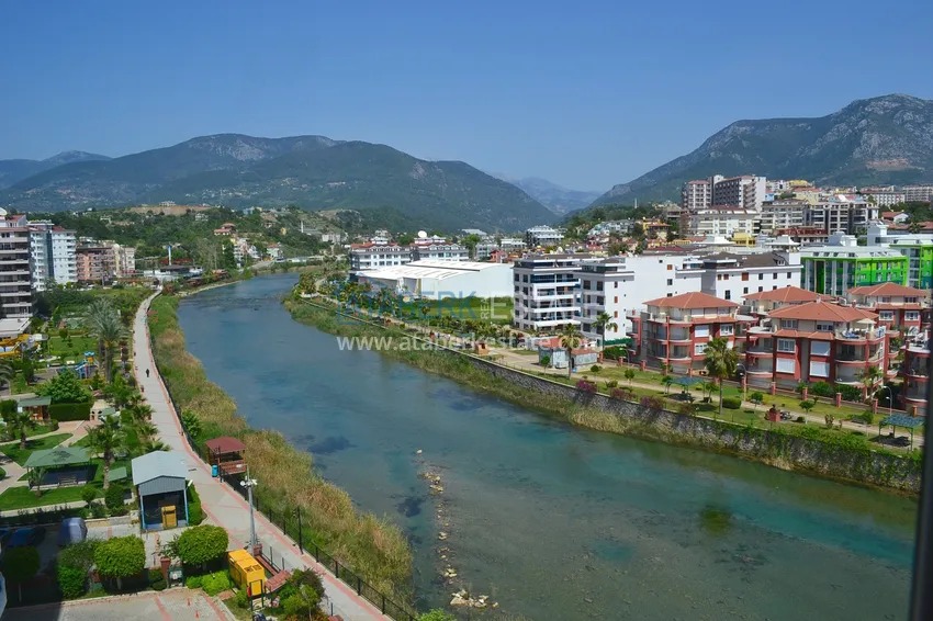 Apartment 3 + 1 with furniture and a glazed balcony, Tosmur area - Alanya 18