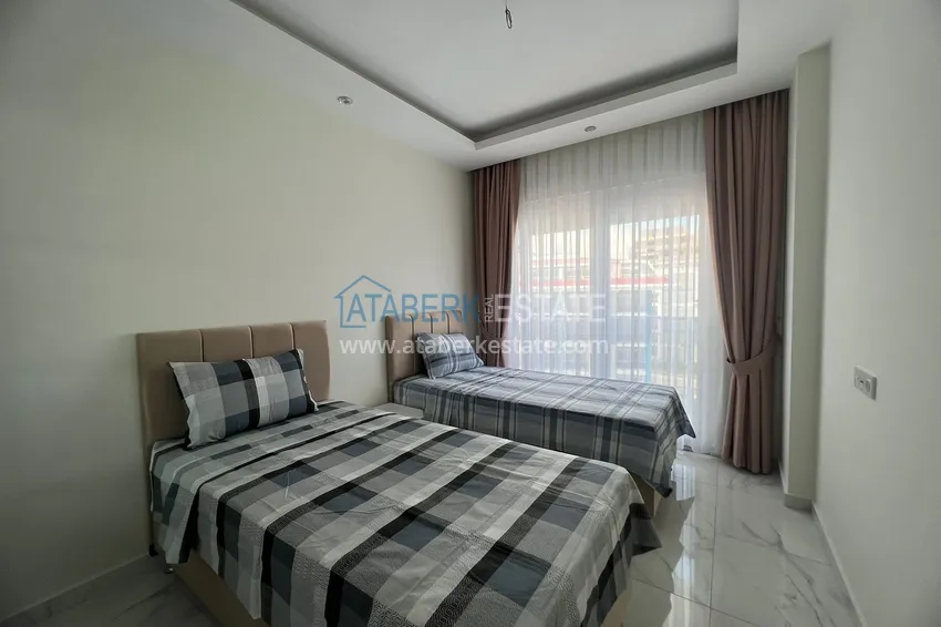 Purchase Duplex penthouse with sea views in the Kestel area in an ultra-luxury complex with a private beach B-20 14