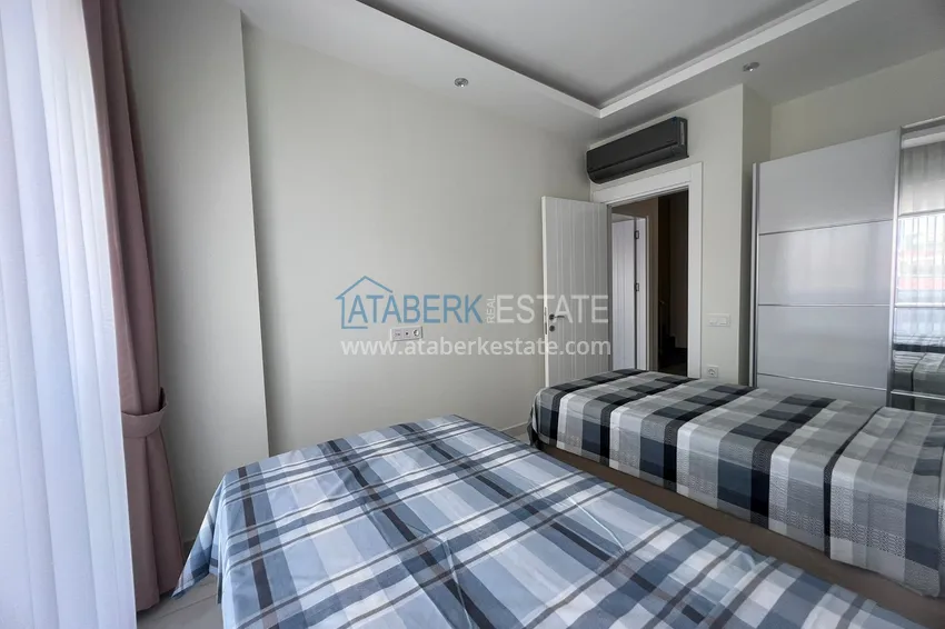 Purchase Duplex penthouse with sea views in the Kestel area in an ultra-luxury complex with a private beach B-20 15